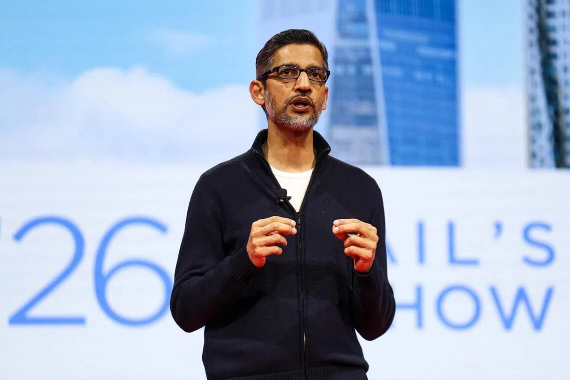 CEO Sundar Pichai said Alphabet is seeing AI investments and infrastructure drive revenue and growth across the board.
