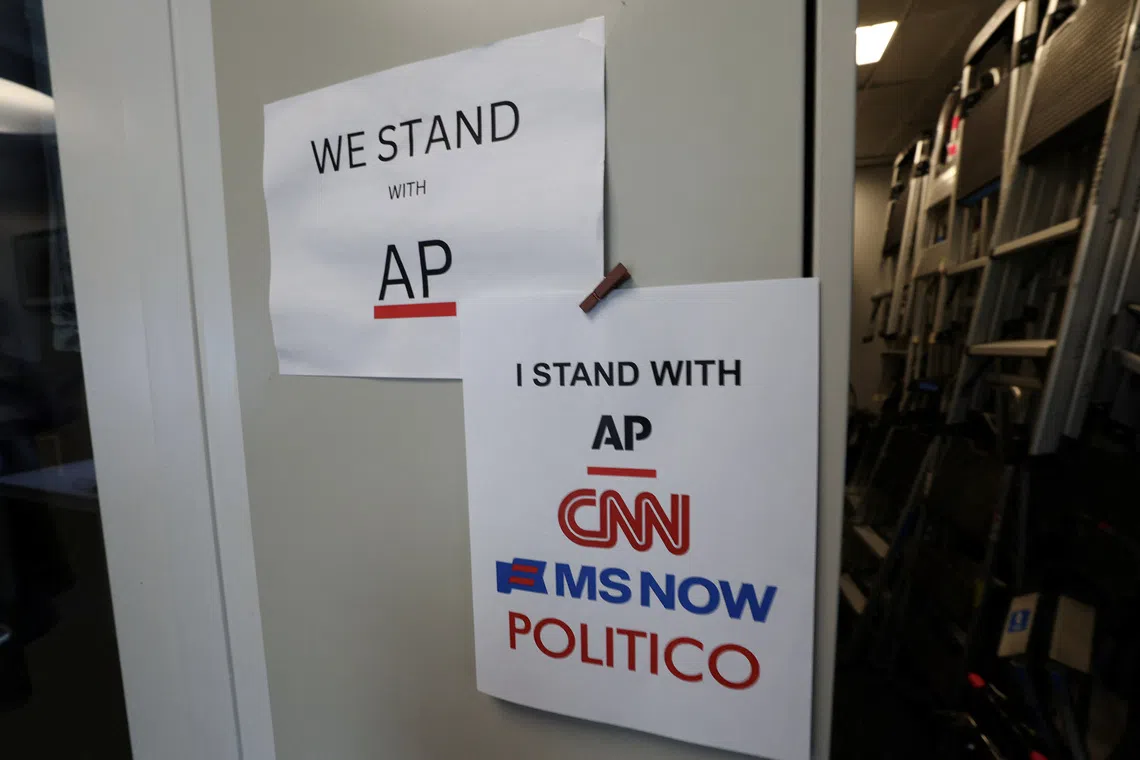 Trump's White House media ban faces long odds in court, legal experts say