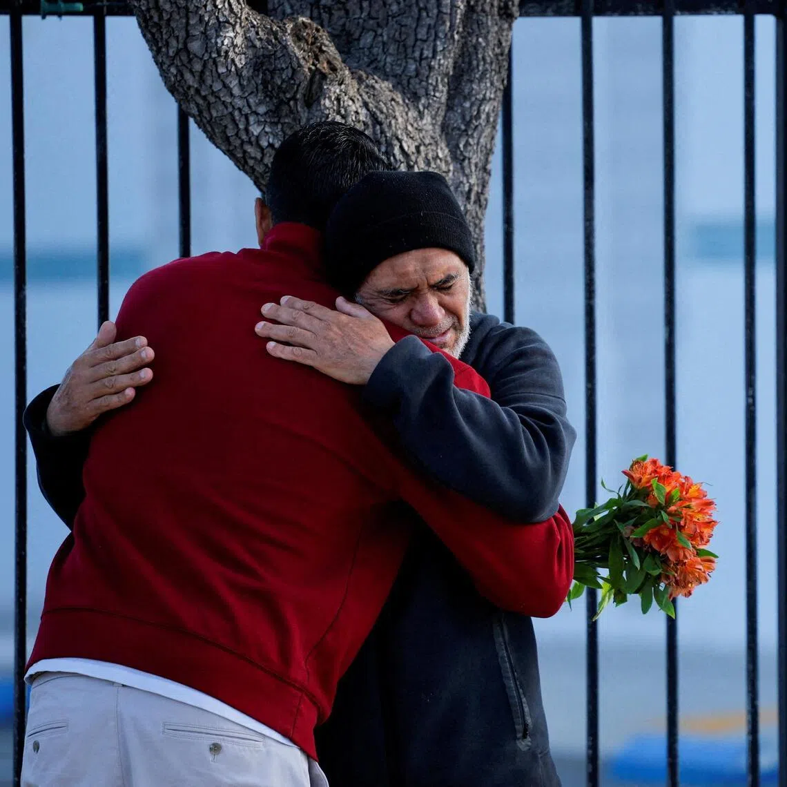 Three people were killed by the two teenage suspects at the Islamic Centre of San Diego.