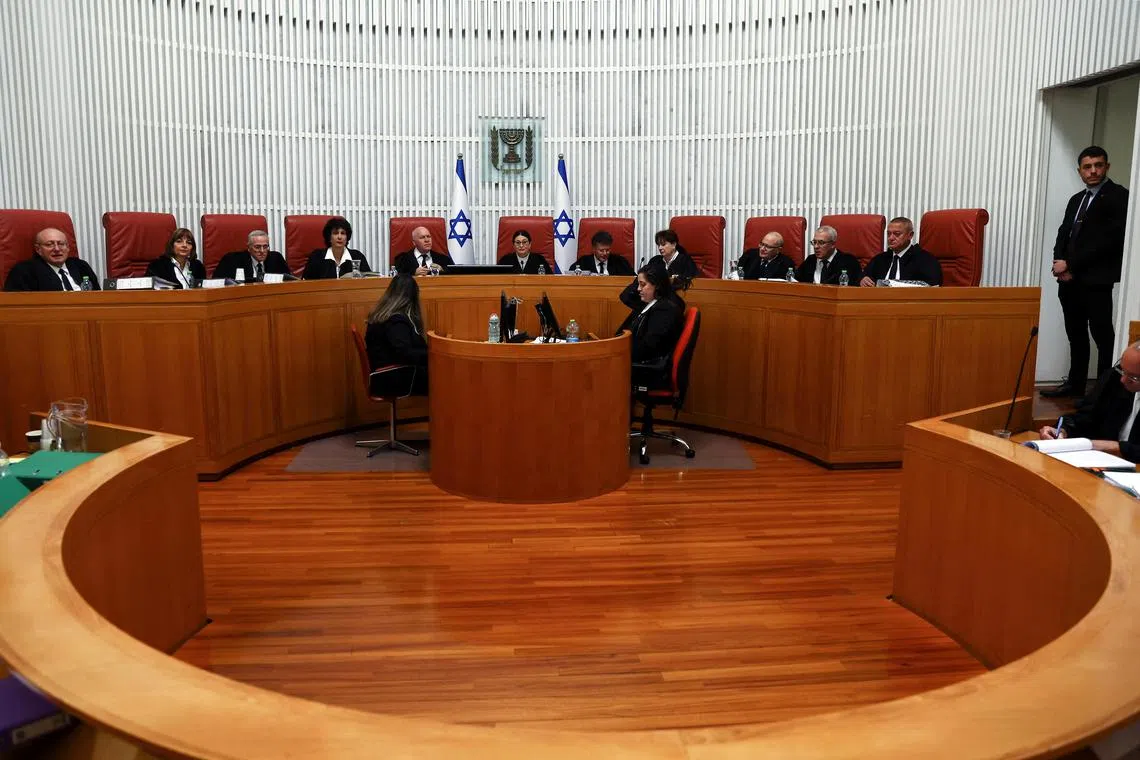 The government released a detailed plan for a judicial overhaul that includes reducing the Supreme Court’s influence over parliament.