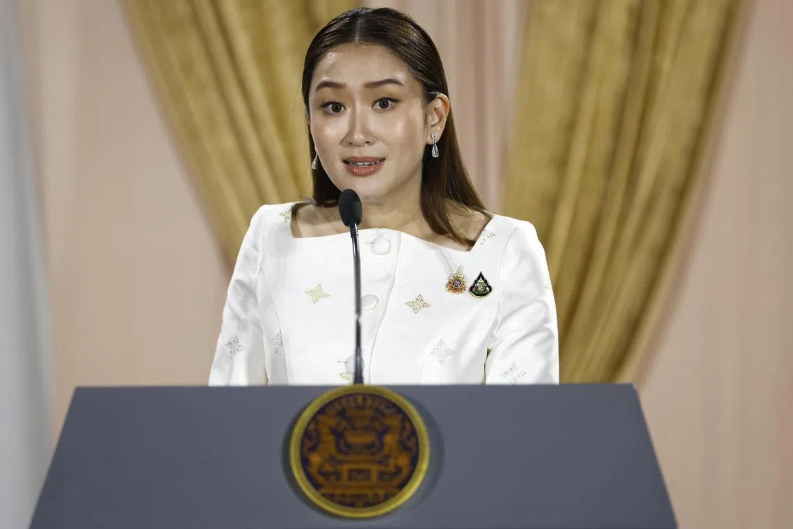 New Thai PM Paetongtarn Shinawatra said on Aug 18 that the US$14 billion cash handout plan needs further study.