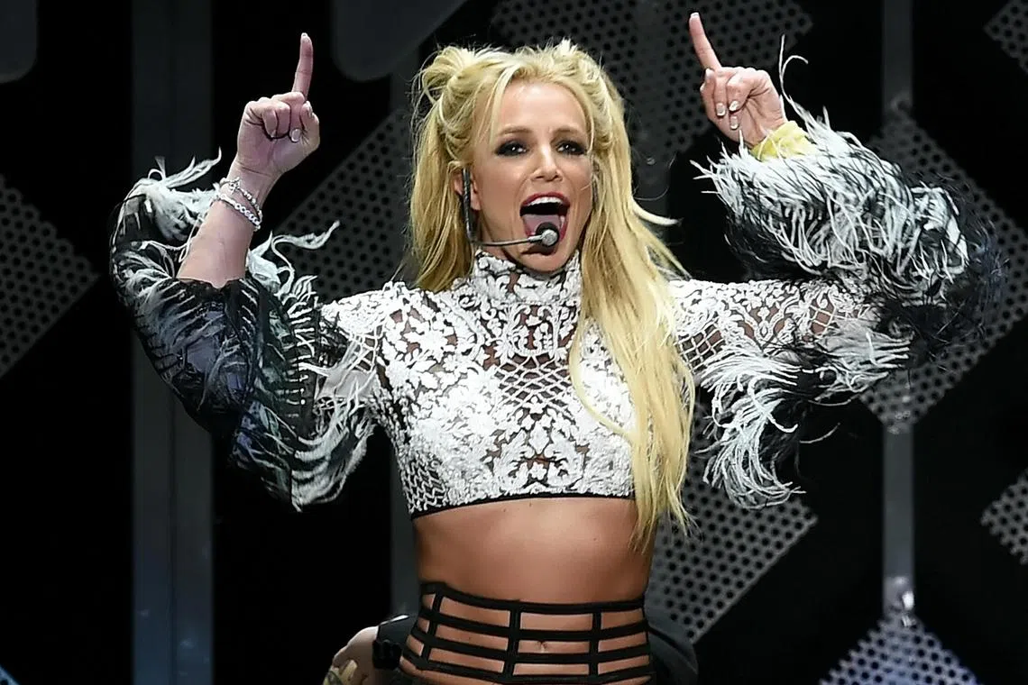 Singer Britney Spears, seen here in a 2016 photo,  is about to tell her story in a long-awaited memoir to be published on Tuesday in around 20 countries.