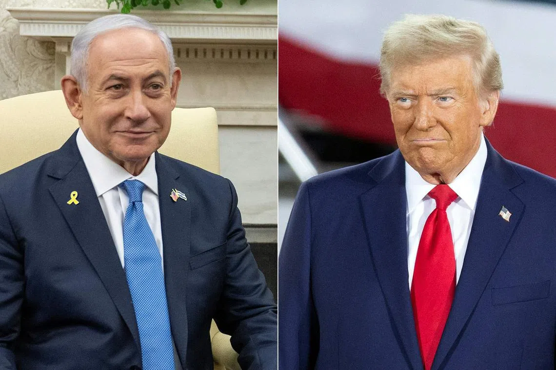 Israeli prime minister Benjamin Netanyahu is the first foreign leader to be hosted by US President Donald Trump since his Jan 20 inauguration.