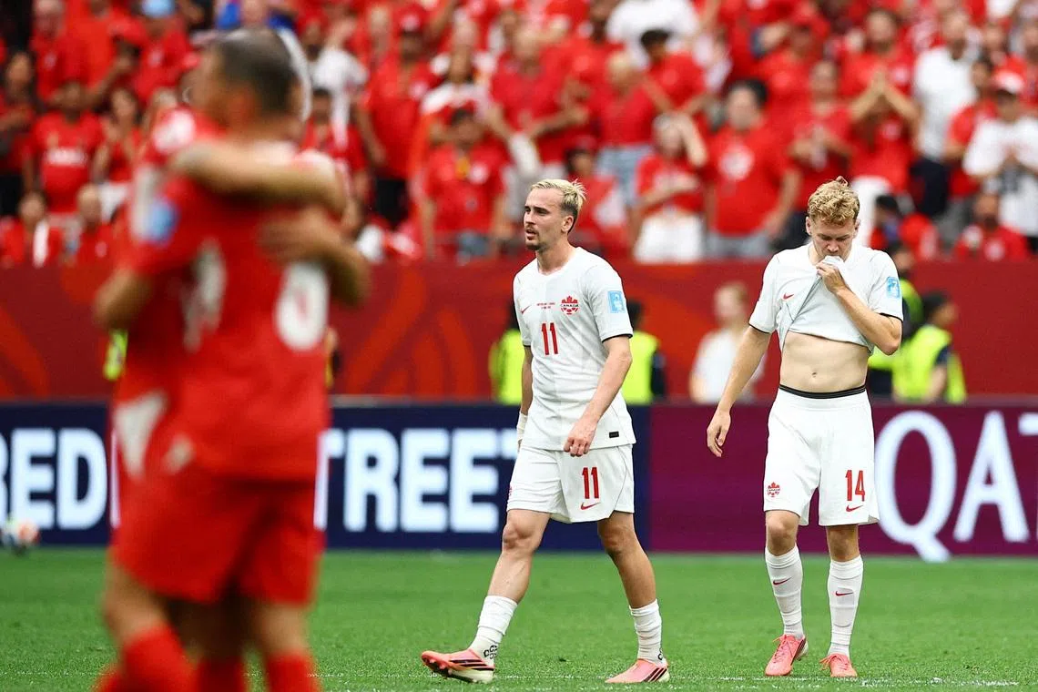 The Swiss will now play their next game in Vancouver, while Canada travel to Los Angeles.