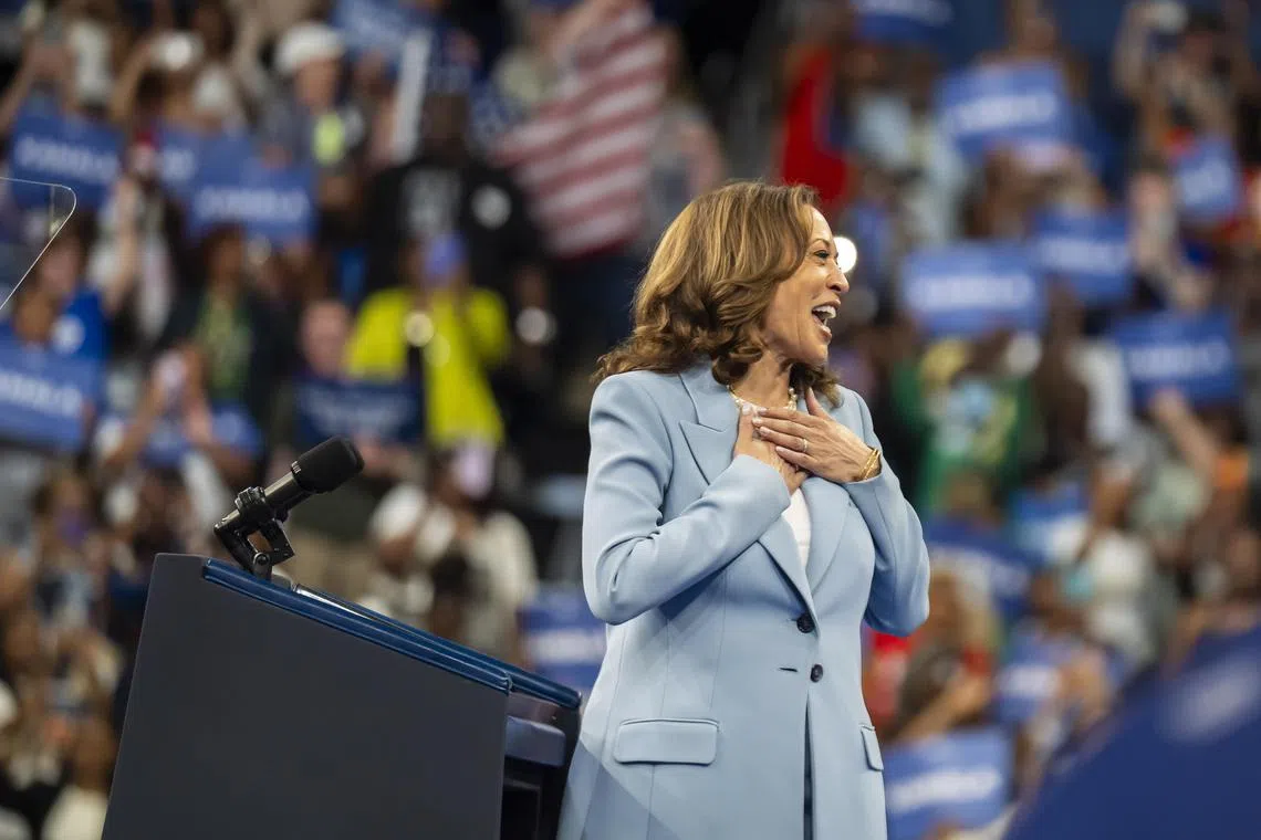 US VP Kamala Harris’ ascent to the top of the ticket has transformed the presidential race into a fundamentally different contest.