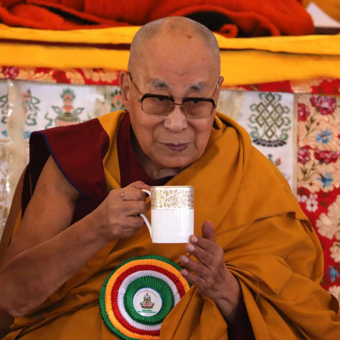 The Dalai Lama has been living in exile in India since 1959 following a failed uprising against Chinese rule in Tibet.