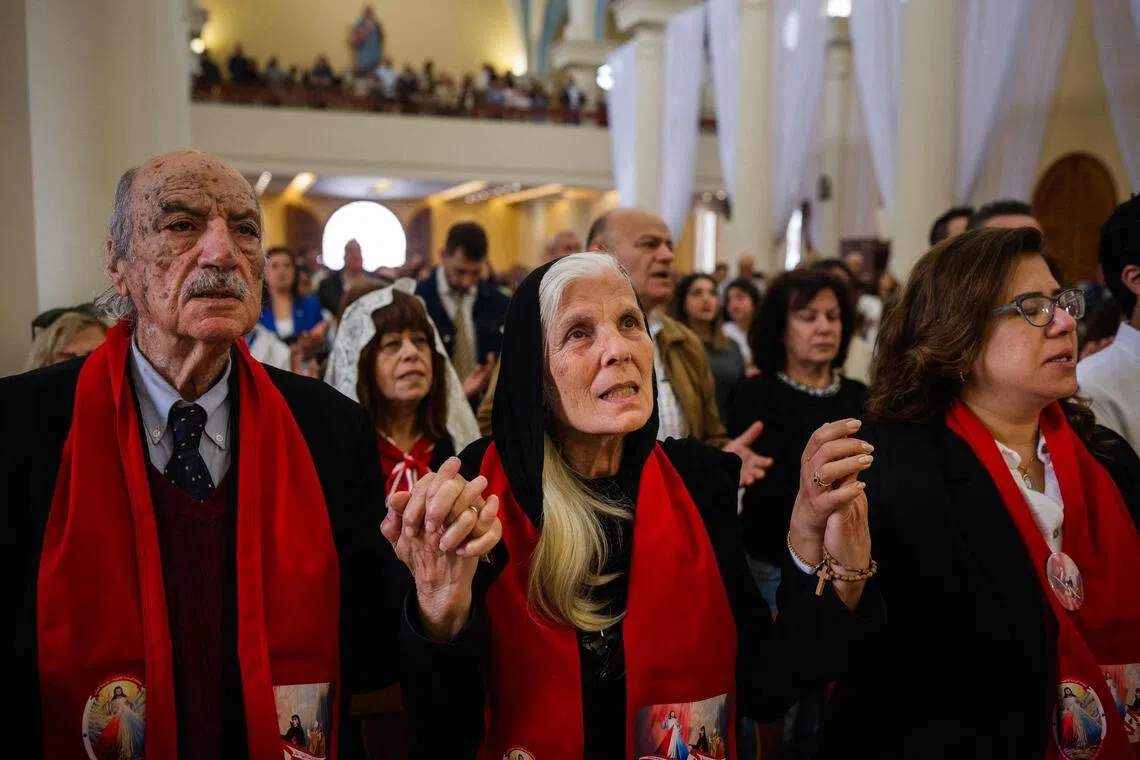 Lebanon’s Christians mark Easter in solidarity with war-hit south