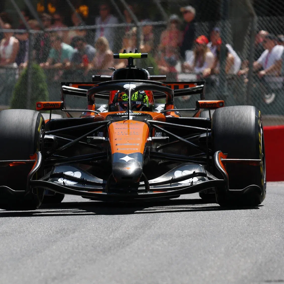 Formula One F1 - Monaco Grand Prix - Circuit de Monaco, Monaco - June 5, 2026 McLaren's Lando Norris during practice REUTERS/Yves Herman