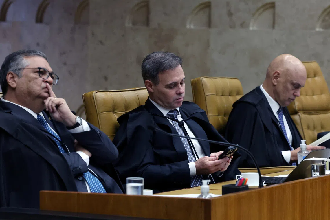 Brazil's top court to decide on unprecedented probe of sitting justice