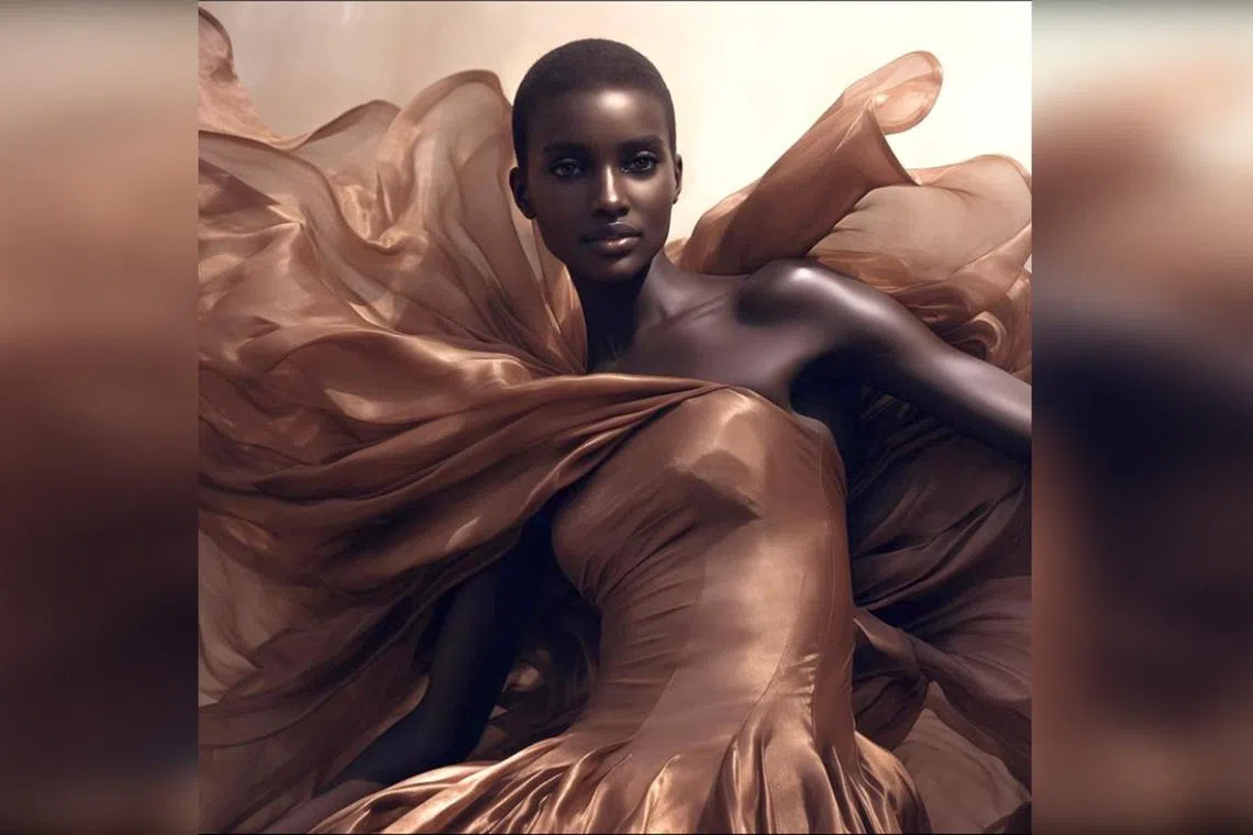 Shudu has become the face of ad campaigns for brands such as Karl Lagerfeld, BMW and Paco Rabanne. But she's not real.