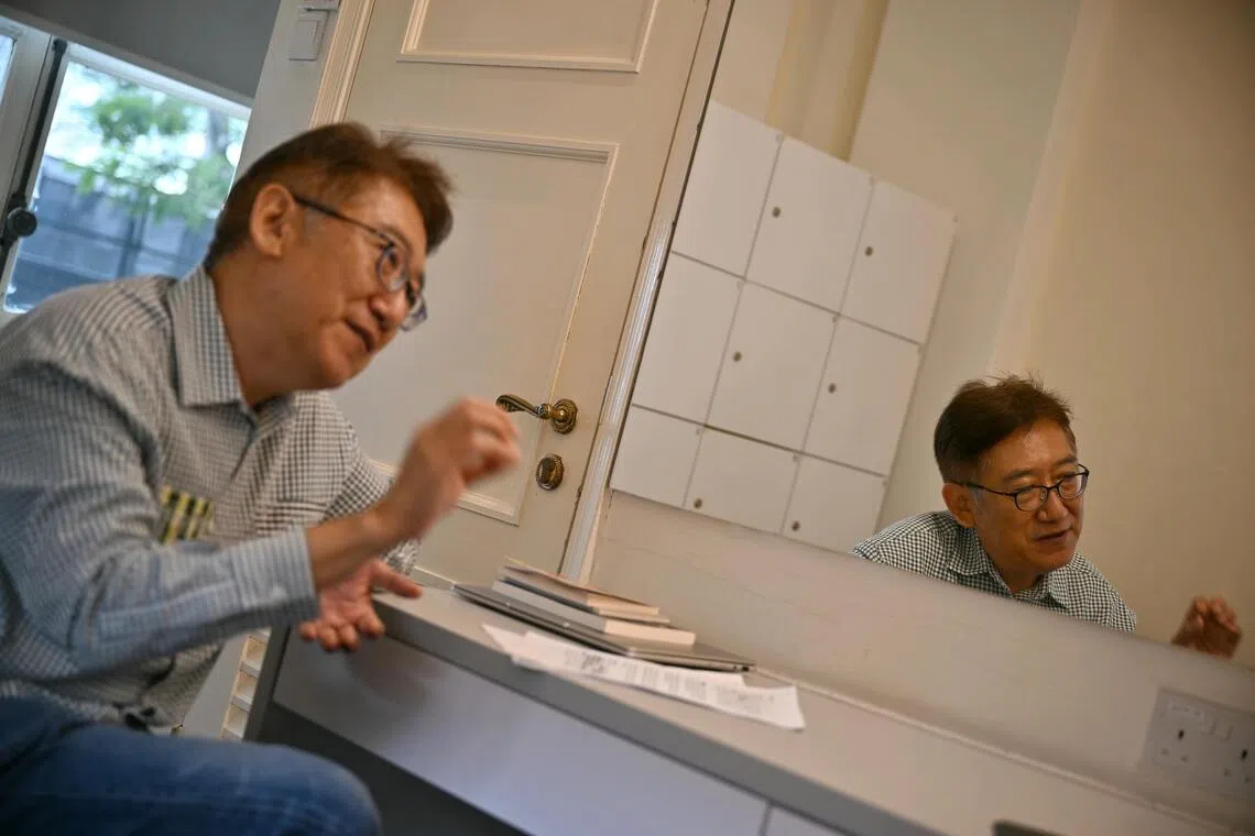 Yong Shu Hoong, festival director of the Singapore Writers Festival, at The Arts House on Sept 23.