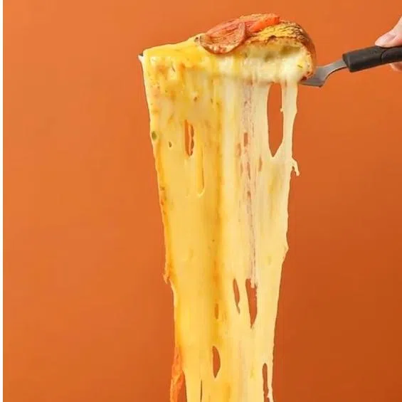 (From left) Discounts tied to the length of a cheese pull at Pizza Maru's new Changi Airport Terminal 2 outlet, to disco brunch at La Vache! Steakhouse, and Haku Sushi's Rolling Omakase Lunch.