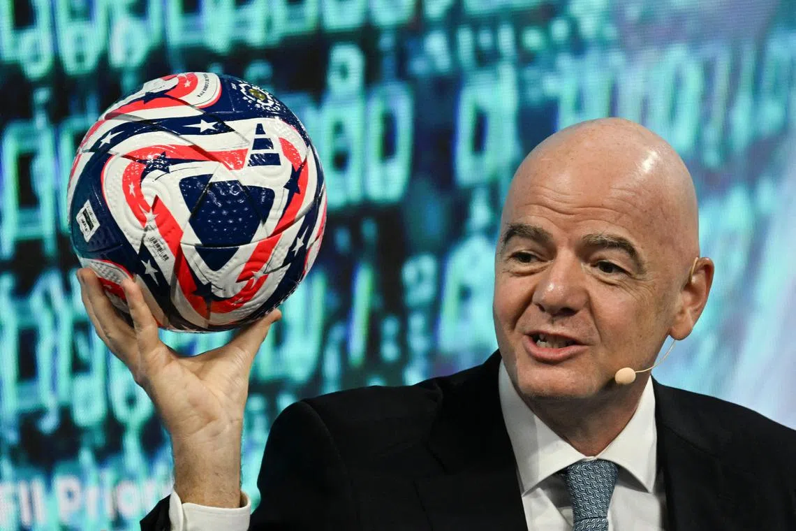Fifa president Gianni Infantino has said that the 2026 World Cup final will feature a half-time show.