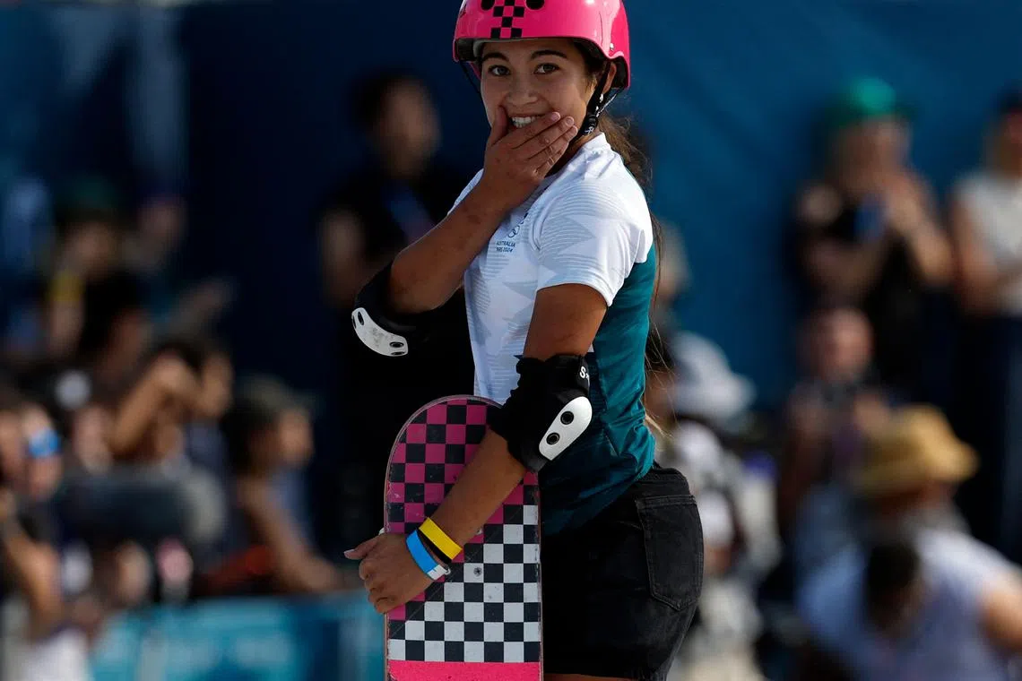 Australia's Arisa Trew is thrilled to be part of a new generation pushing skateboarding to new heights.