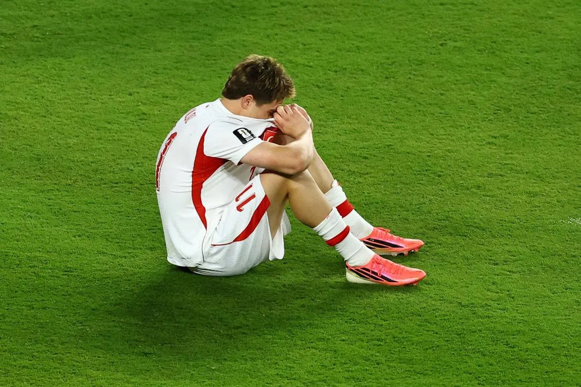 Everybody‍‍`s crying‍‍`: Tearful Turkey crash out without a goal | The Straits  Times