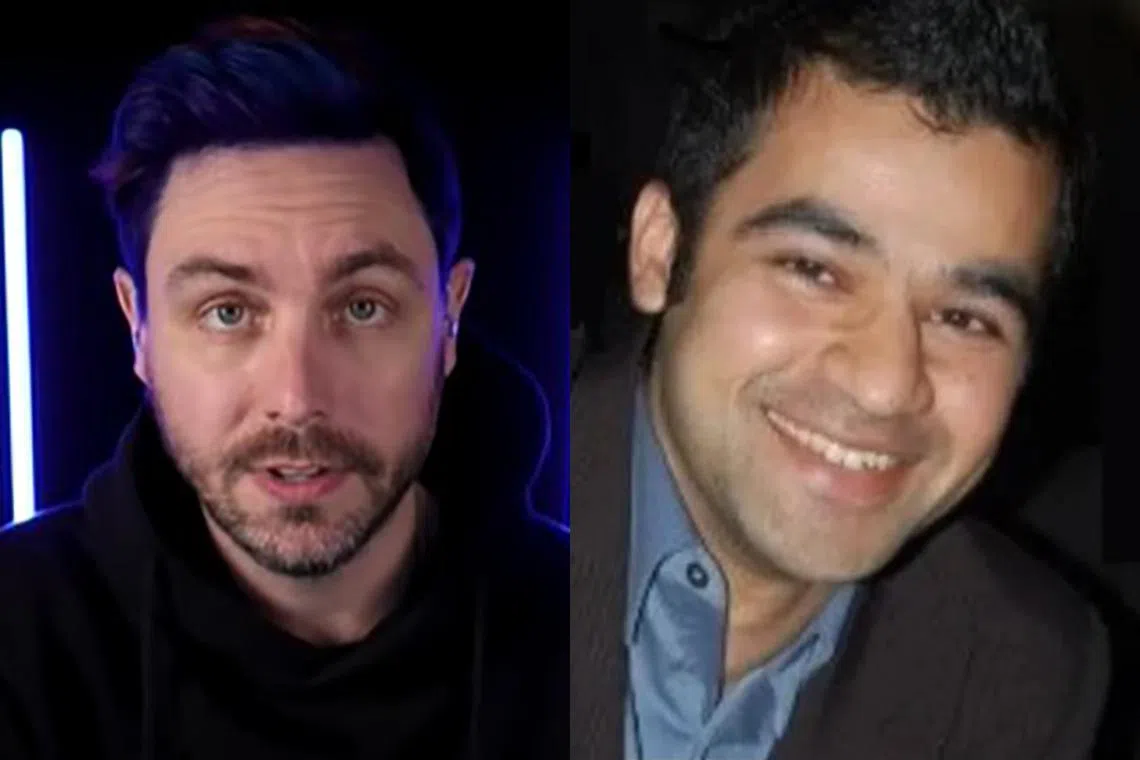 YouTuber "Pierogi" (left) fights scammers via his Scammer Payback channel, while American Nirmal Shah set up crypto fraud investigation firm Crypto-Helpline in 2021.