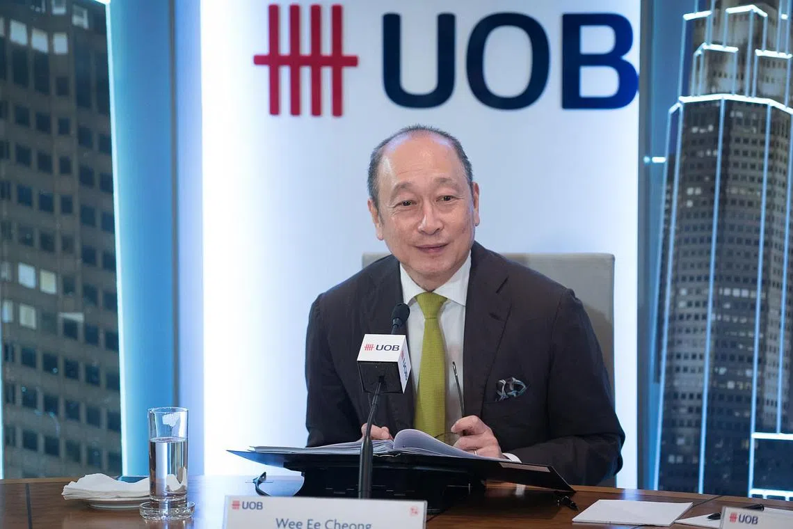 UOB CEO Wee Ee Cheong expects the bank's home loan  portfolio to stay resilient despite the latest  stamp duty hikes.