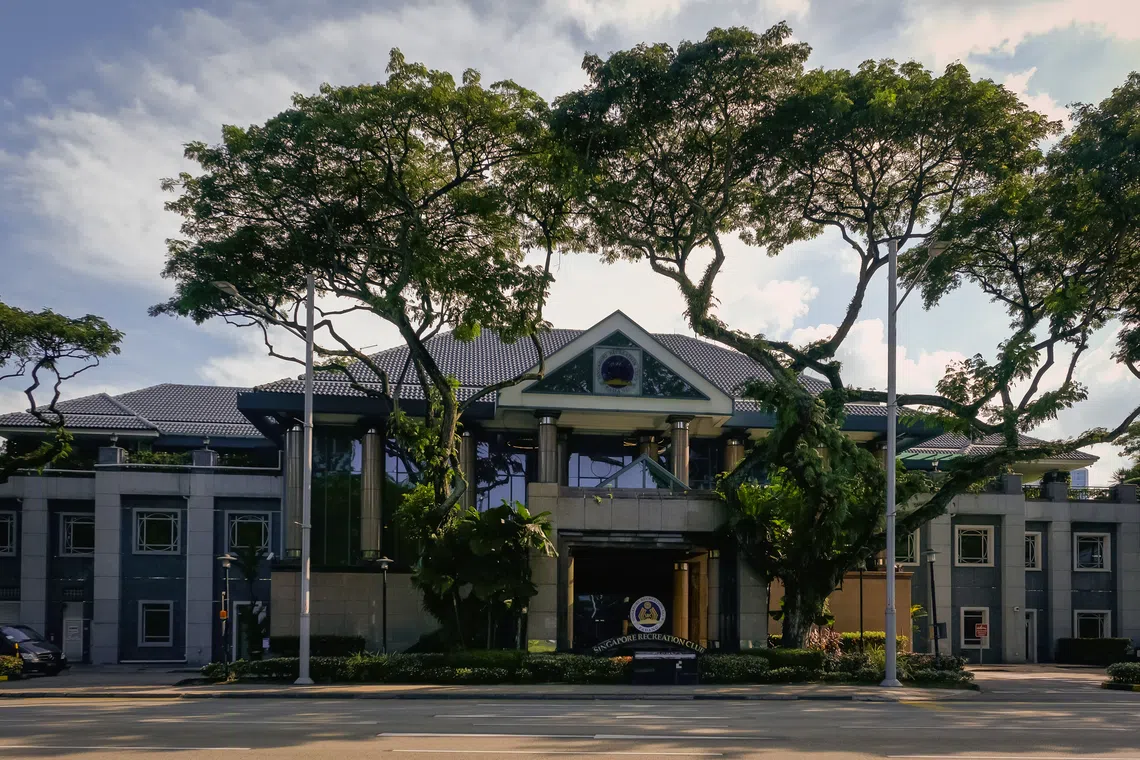The Singapore Recreation Club is a social and recreational club that has a membership of about 7,000.
