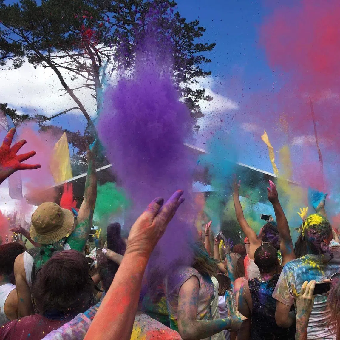hfindian - Holi, also known as the Festival of Colours, is celebrated in various cities in New Zealand, including Auckland and Wellington. Participants throw coloured water or powder at each other, as they sing and dance. 


Photo: Courtesy of Apoorva Rajashekar
