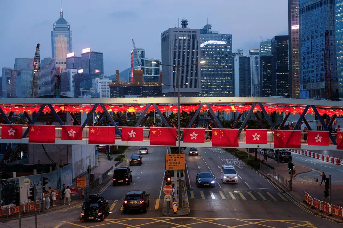 Chinese EV makers are setting up shop in Hong Kong to leverage the city’s financial system for their global expansion.