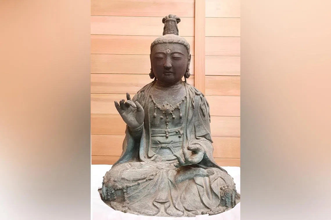 The ruling effectively ends the protracted legal dispute over this roughly 50cm statue of a sitting Buddhist Bodhisattva.