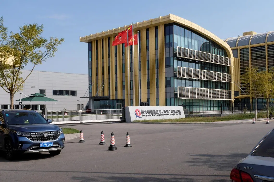 China Evergrande New Energy Vehicle Group's  vice chairman, has been detained on suspicion of “illegal crimes”.
