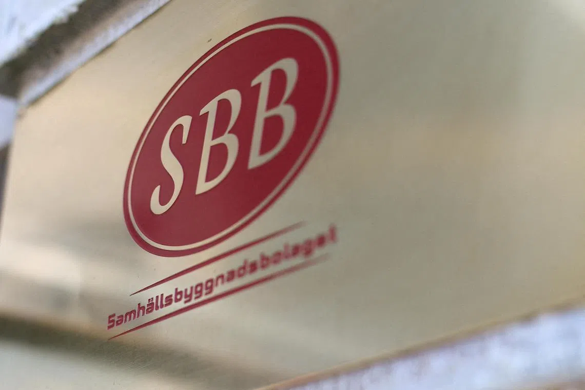 SBB, Sweden’s largest commercial landlord, wrote down the value of its property by more than 13 billion crowns (S$1.69 billion. PHOTO: BLOOMBERG