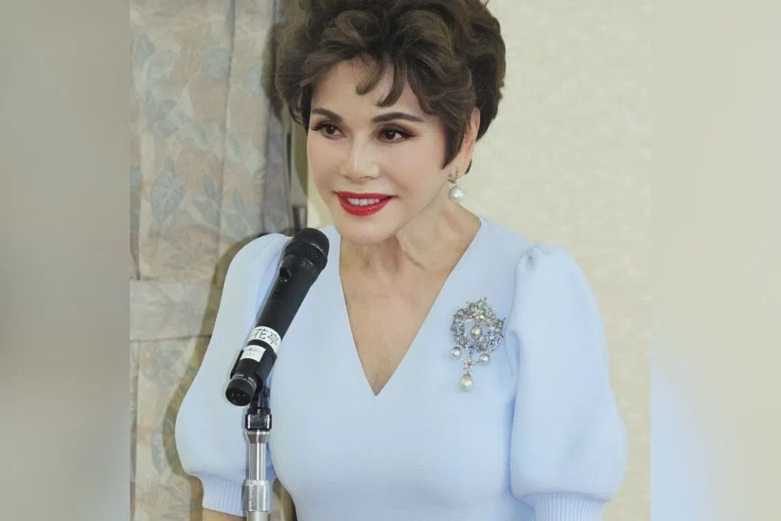 Japanese prosecutors seek $1,600 fine over assault for Dewi Sukarno, wife of former Indonesian president