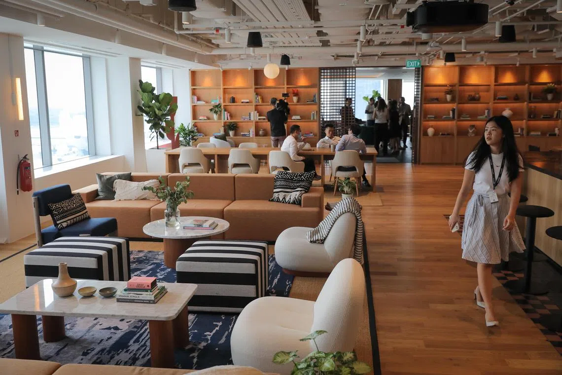 A WeWork spokesman said its performance in Singapore has been sound, despite the troubles it is facing elsewhere.