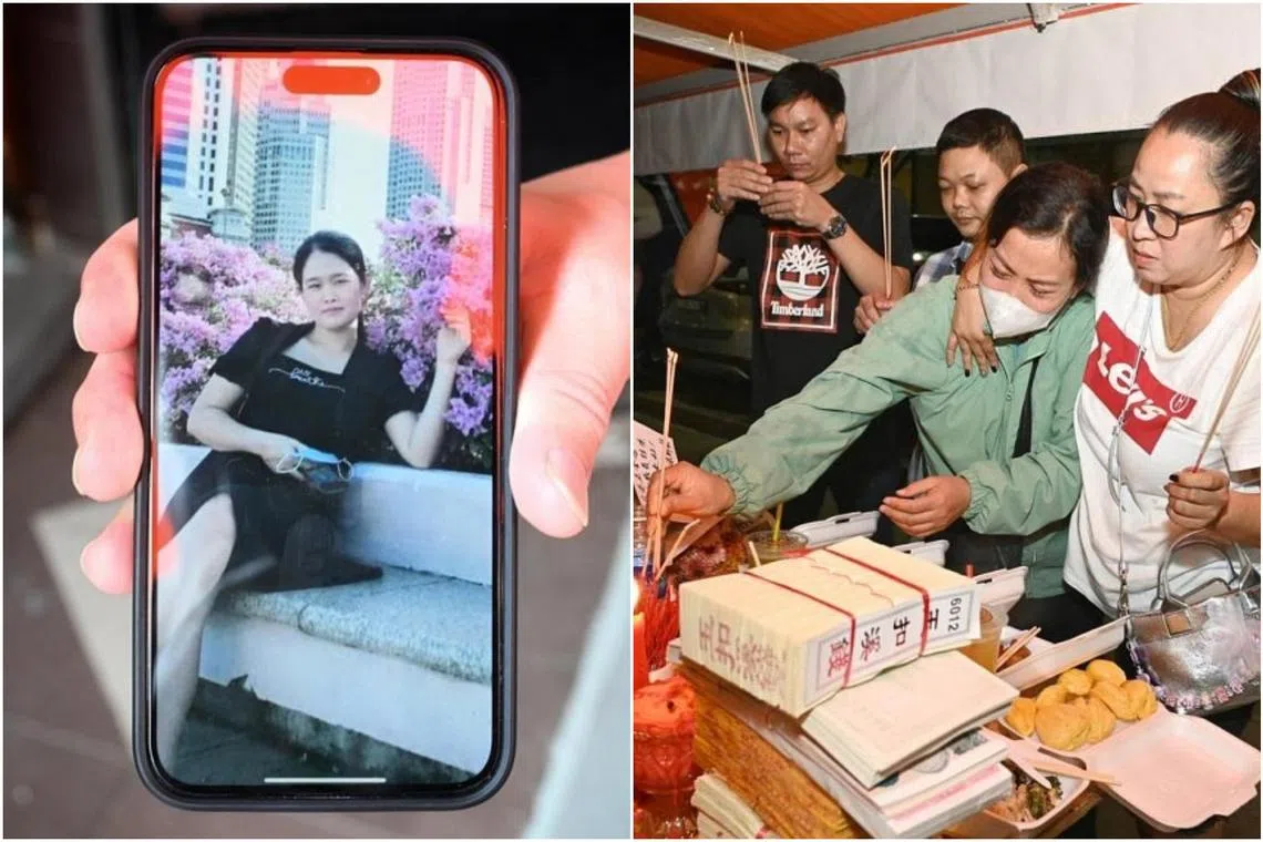 Ms Dao Thi Hong was stabbed repeatedly by a 42-year-old man who is said to be employed by the same store.