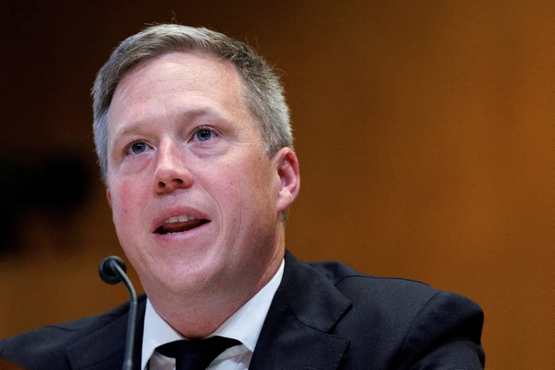 U.S. Secretary of the Army Daniel Driscoll testifies during a U.S. Senate Appropriations Subcommittee on Defense hearing on Capitol Hill in Washington, U.S, May 19, 2026. REUTERS/Tom Brenner
