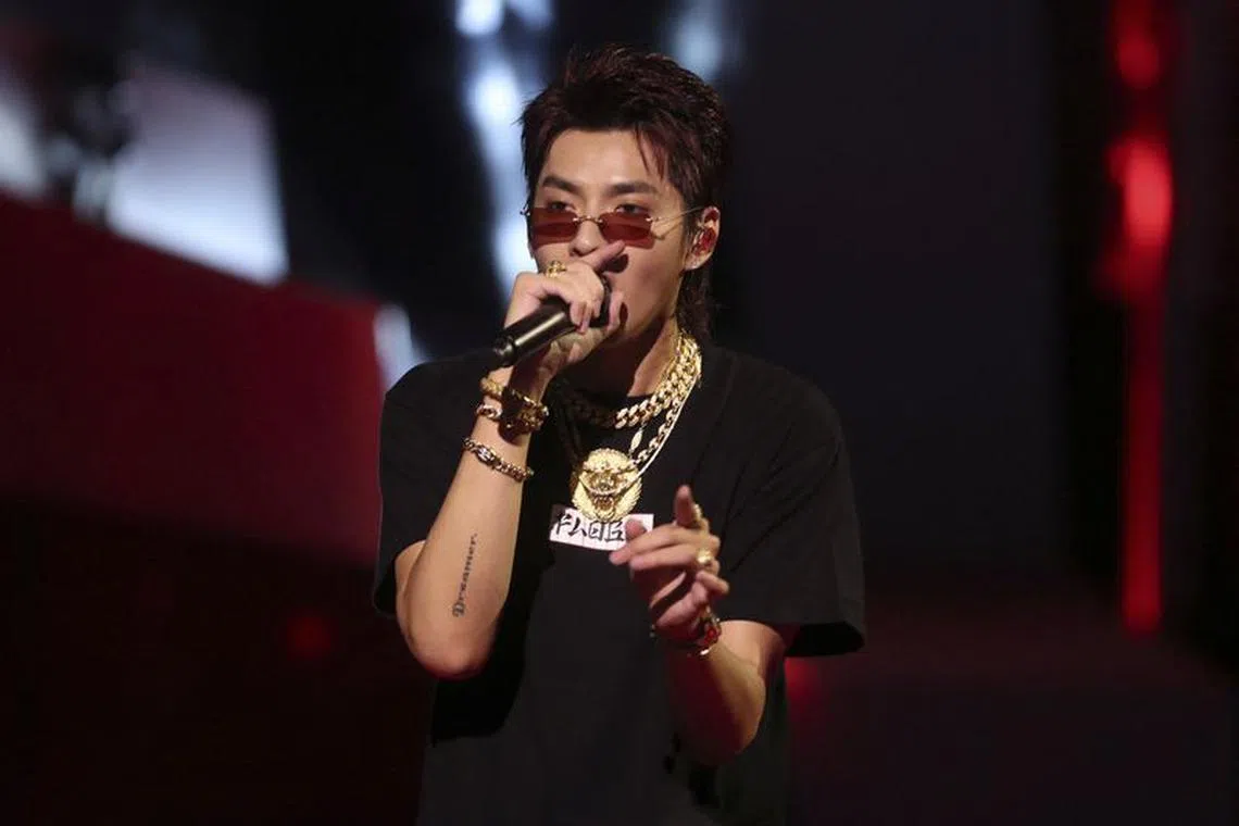 FILE PHOTO: Kris Wu performs at the iHeartRadio MuchMusic Video Awards (MMVA) in Toronto, Ontario, Canada August 26, 2018. REUTERS/Fred Thornhill/File Photo