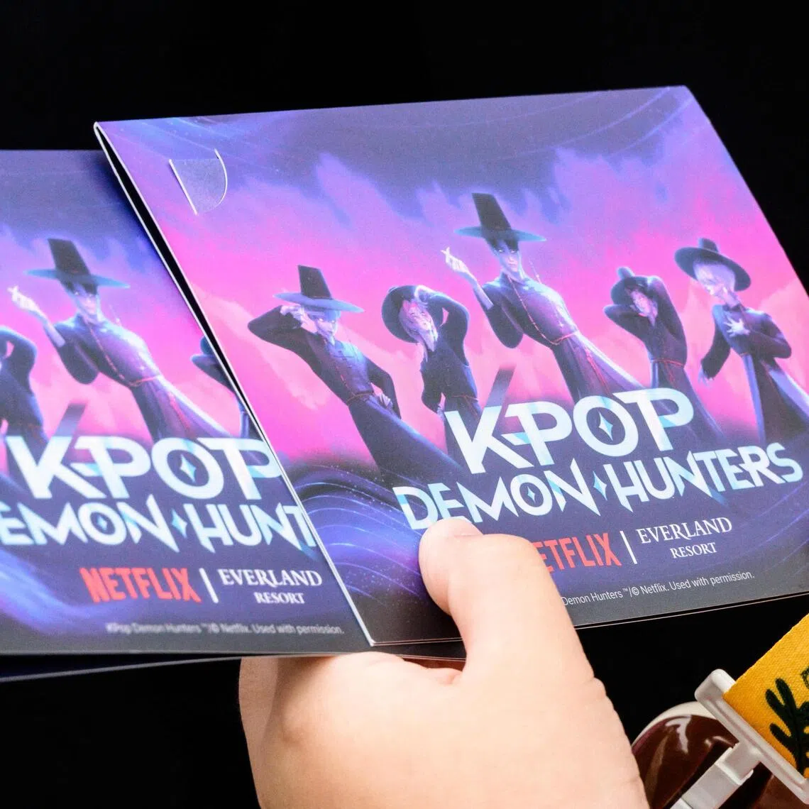 KPop Demon Hunters follows a successful female K-pop trio who hold massive concerts while trying to save the world from sinister forces.