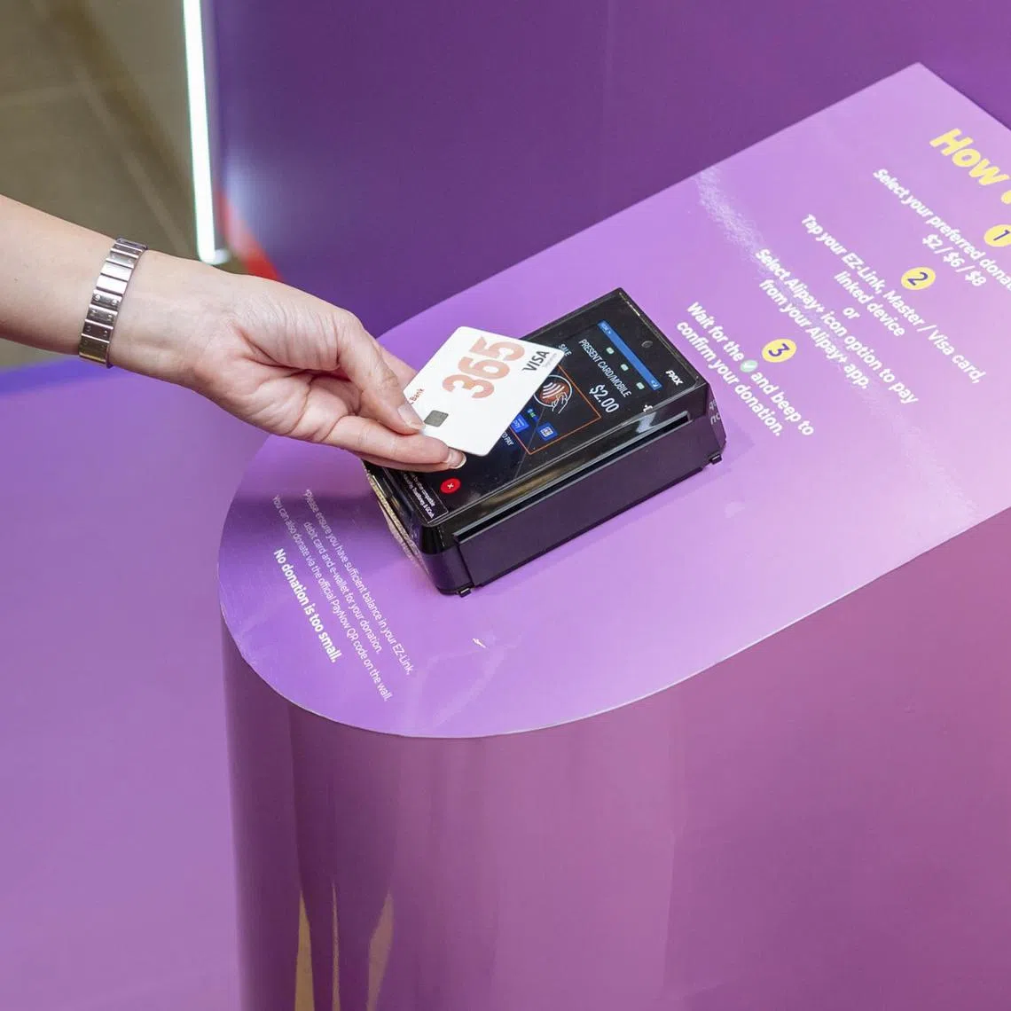 The funds raised from the third edition of SMRT’s Tap for Hope initiative will benefit 86 charities under the President’s Challenge.