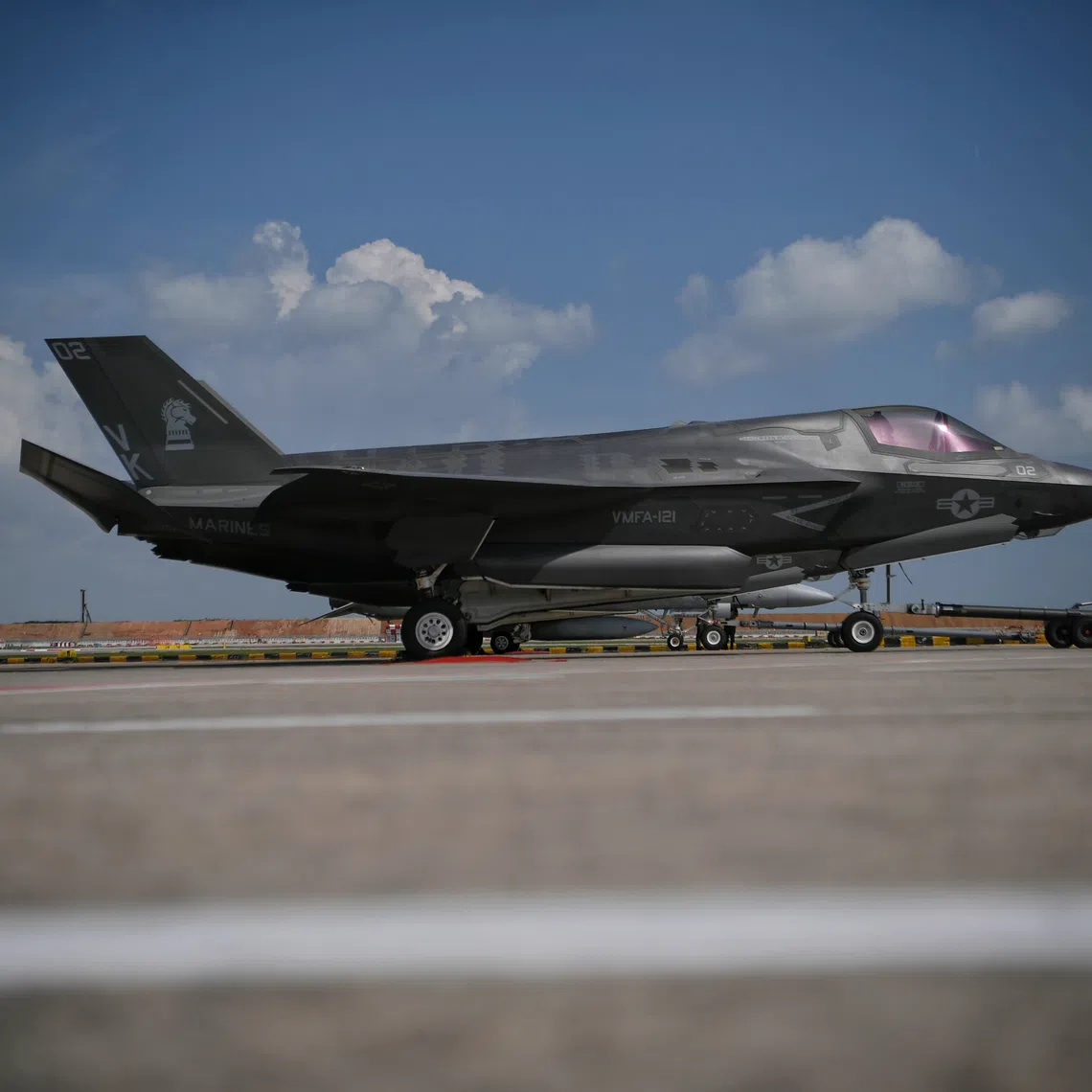 The 12 F-35B fighter jets procured by MINDEF will be stationed in the US. This variant of the stealth fighter has short take-off and vertical landing capabilities.