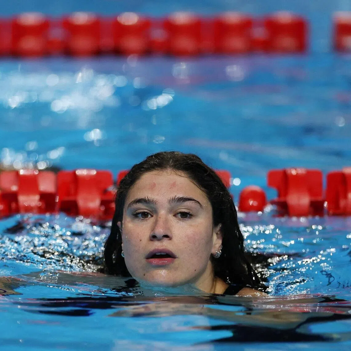 Benedetta Pilato (right) was among two Italian swimmers suspended for 90 days by the Italian Swimming Federation.