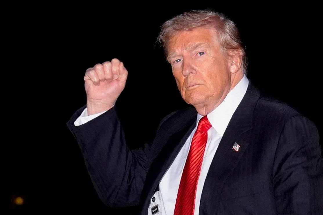 Mr Donald Trump defended his use of tariffs to balance global trade flows, citing years of high duties charged by other countries on US imports. 