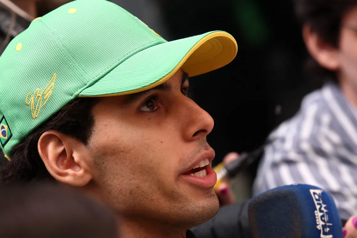 Formula One F1 - Sao Paulo Grand Prix - Autodromo Jose Carlos Pace, Sao Paulo, Brazil - November 6, 2025 Sauber's Gabriel Bortoleto ahead of the Sao Paulo Grand Prix REUTERS/Jean Carniel