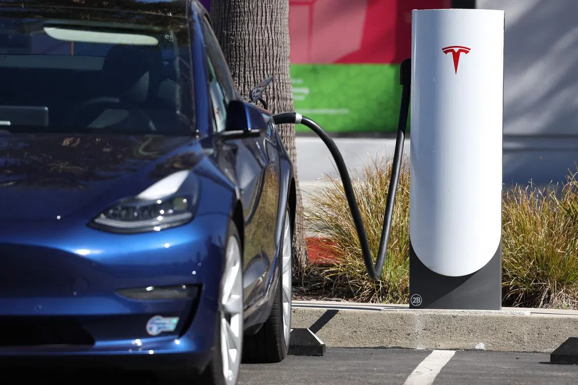 Tesla accounts for more than half the fast chargers in the United States.