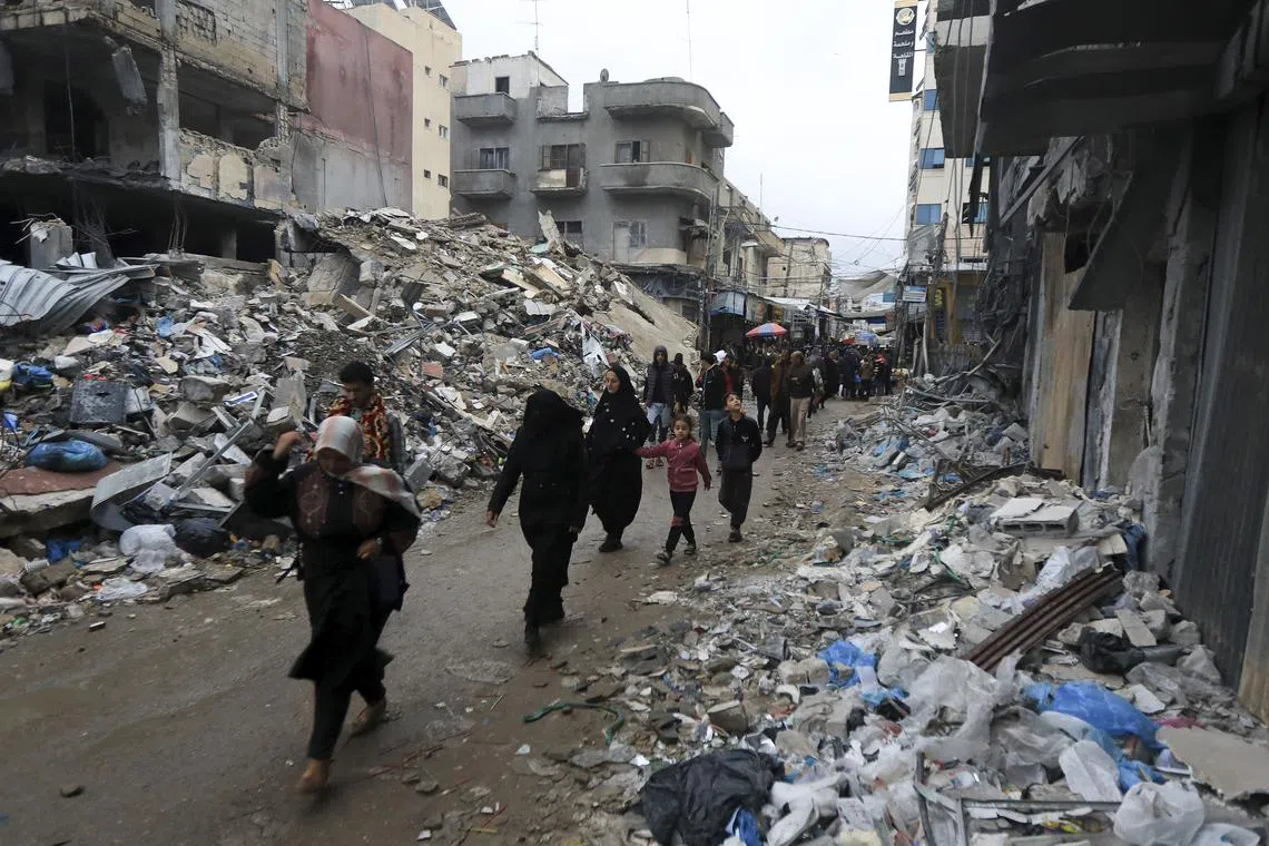 The truce has brought respite to the Gaza Strip, which Israel bombed heavily in response to a violent rampage on Oct 7 by Hamas gunmen.