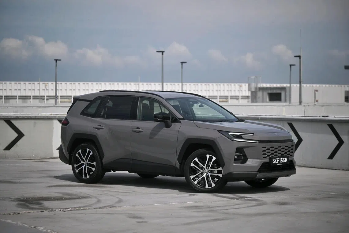 Interior and exterior of the Toyota RAV4 Hybrid, on Jun 15, 2026.
