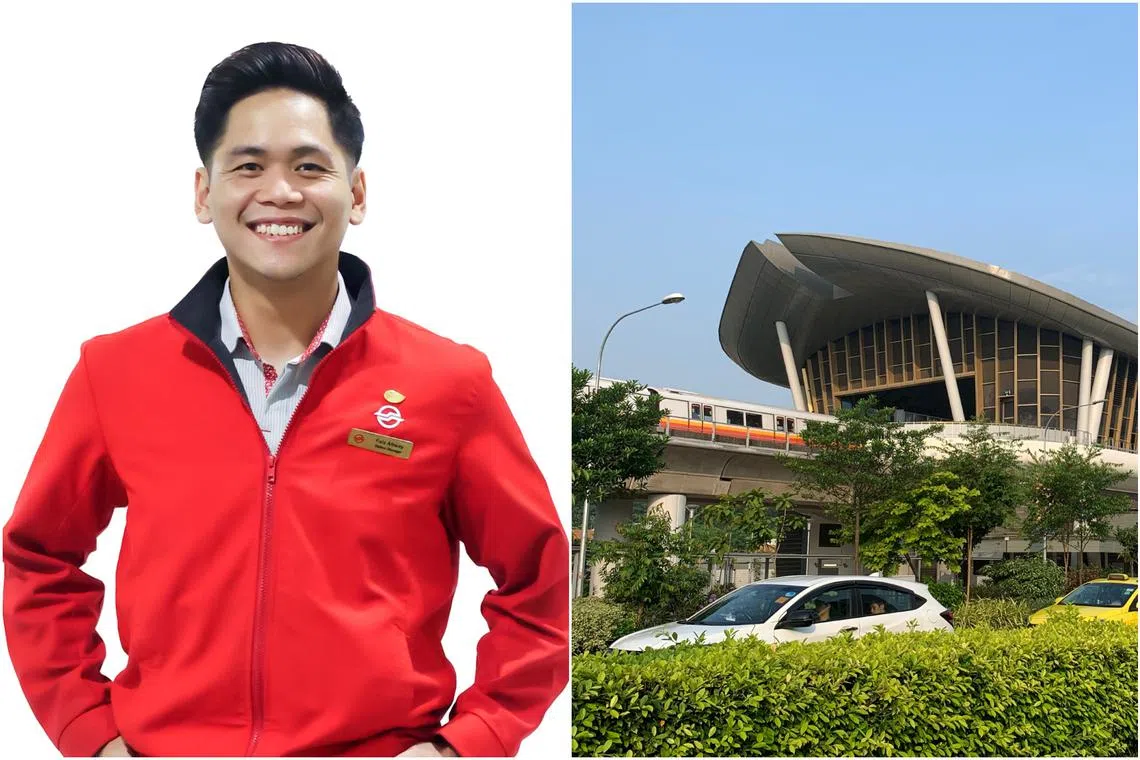 SMRT station manager Faiz Abdullah Altway helped a lost boy at Canberra Station, accompanying him home in a taxi even though it was past midnight.