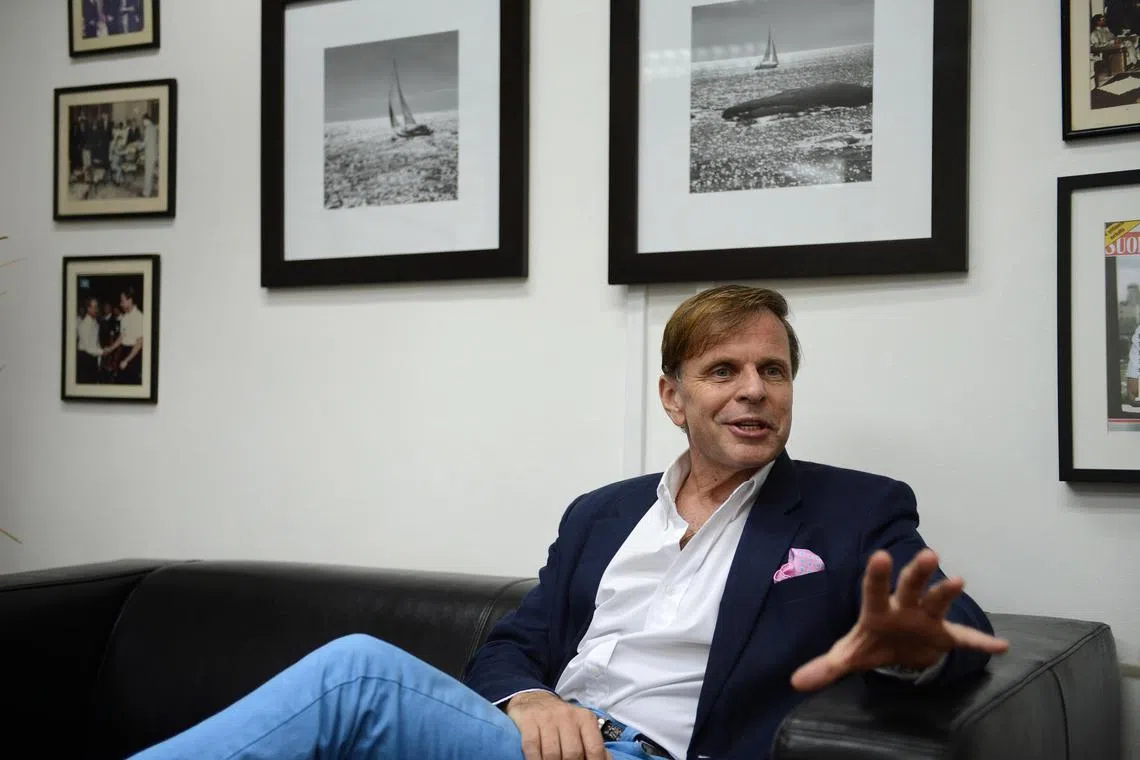 Mr Thomas Zilliacus, executive chairman and CEO of YuuZoo, a Singapore-based e-commerce social network.