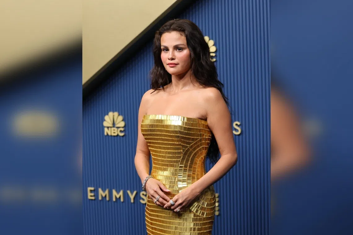 Selena Gomez at the 78th Primetime Emmy Awards in Los Angeles in September 2026.