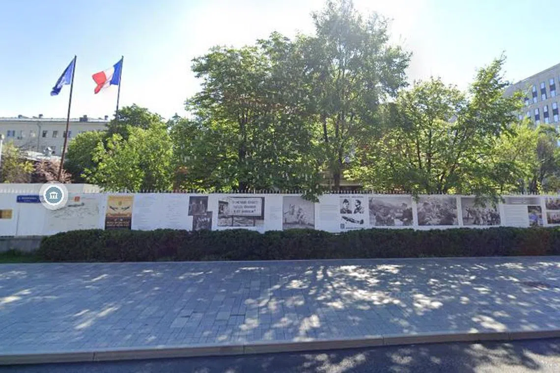 Law enforcers are currently working at the scene.