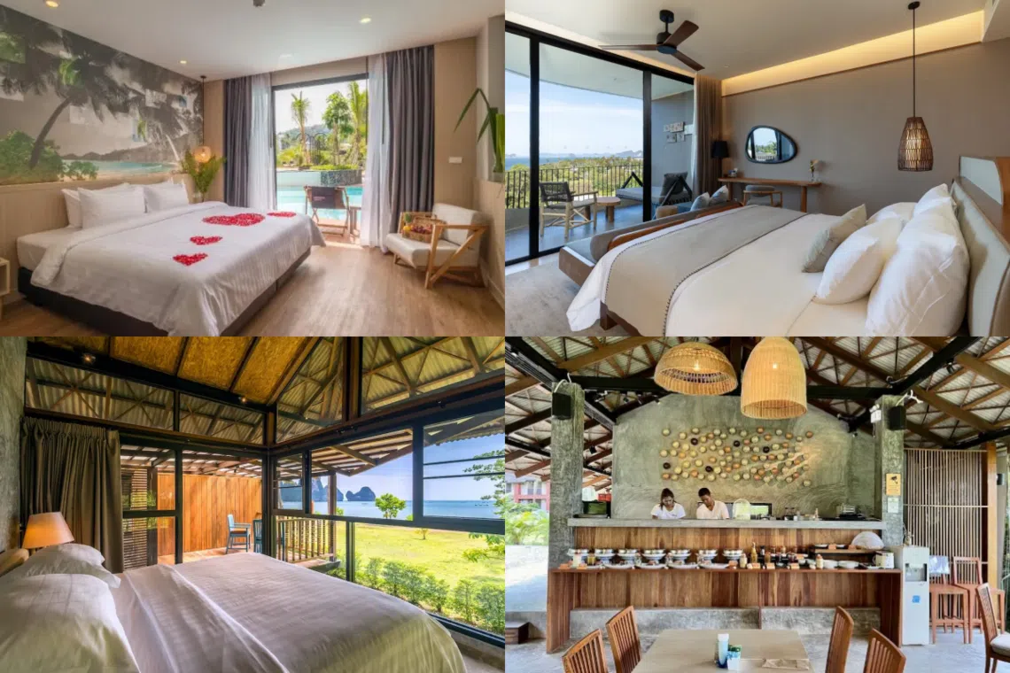 Best beach weekend getaway from Singapore: Krabi hotels.