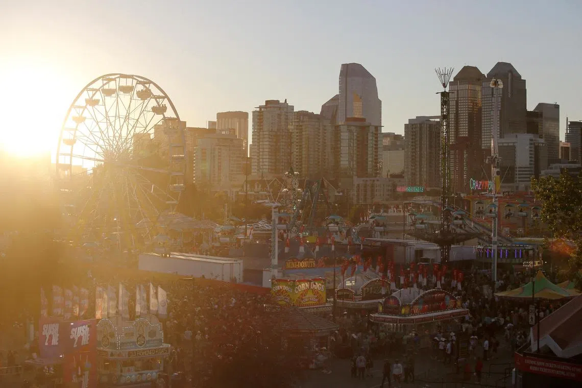 The city of Calgary (pictured) and Edmonton are part of Alberta's bid for the 2030 Commonwealth Games.