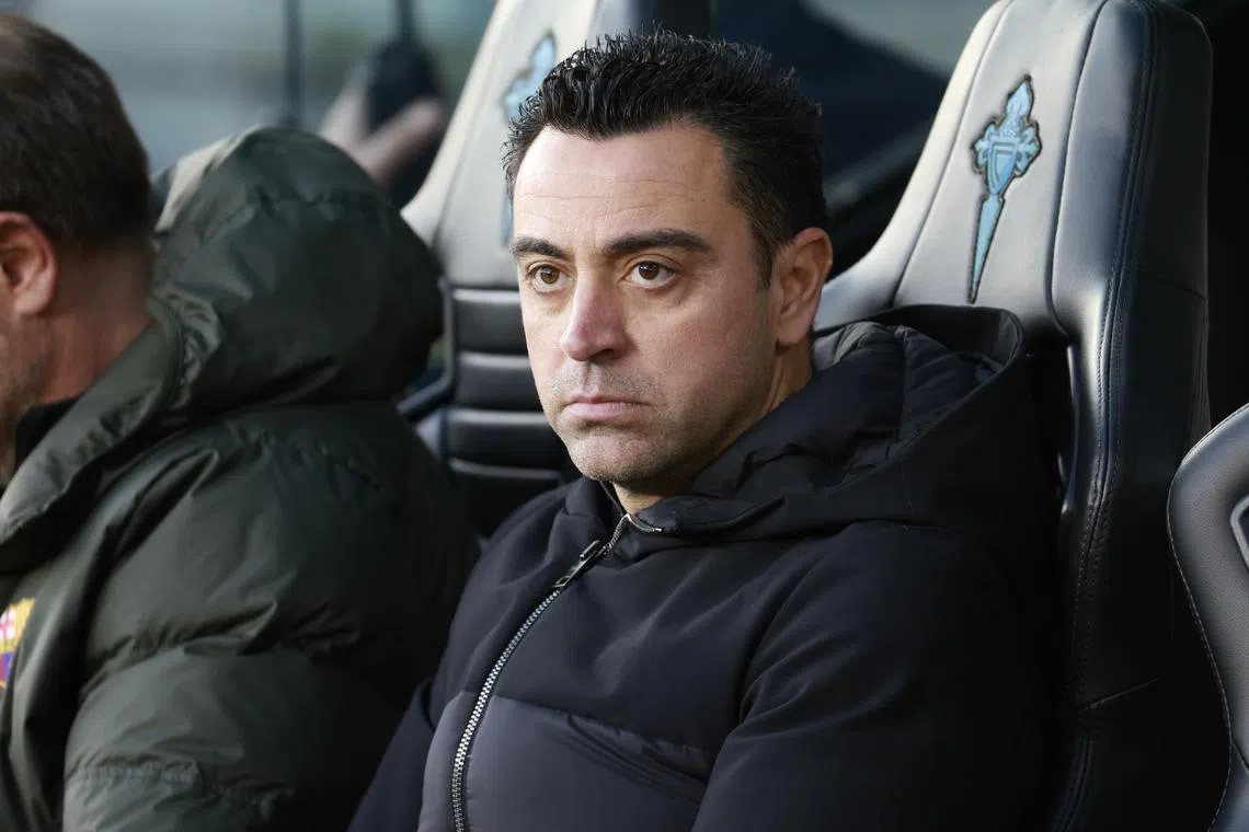 Eight points off leaders Real Madrid in La Liga, it seems like only a European run can bring Xavi and his beleaguered Spanish champions some respite.