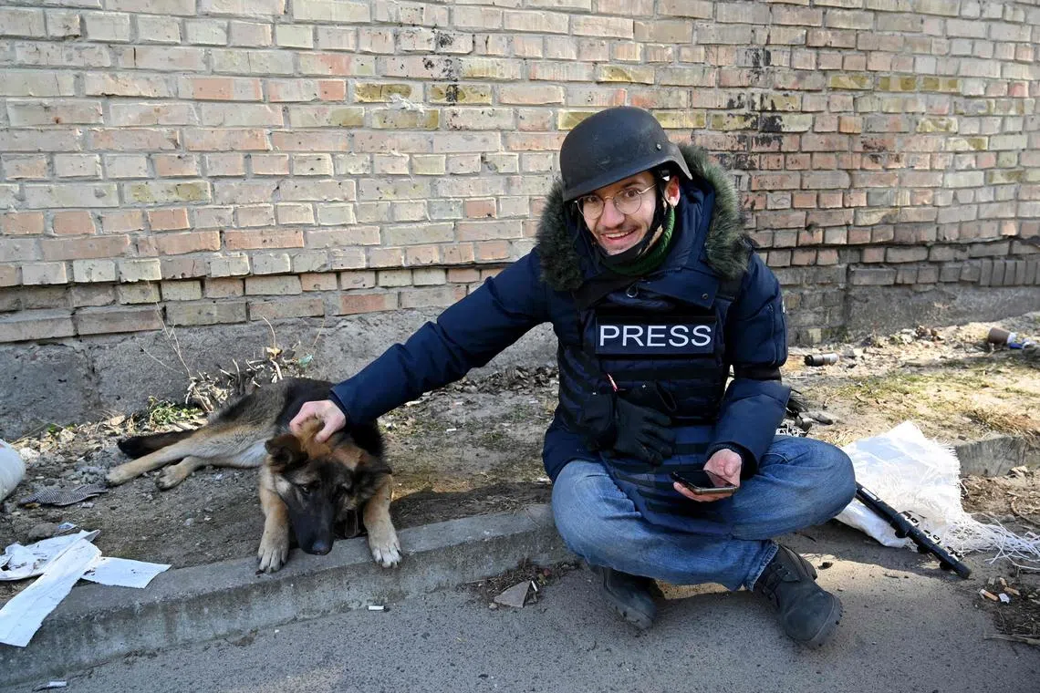 Mr Arman Soldin, who was a video coordinator for AFP in Ukraine, was killed in a rocket attack in the country on May 9.