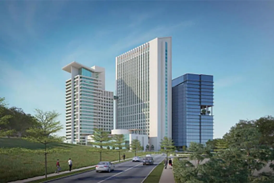 etmoe22 -Artist’s impression of the new Goh Keng Swee Centre for Education (middle building)

Credit: MOE